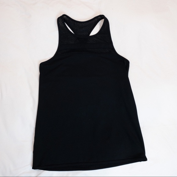 Lorna Jane Black Sharp Excel Tank Top - Size Medium - Picture 3 of 7
